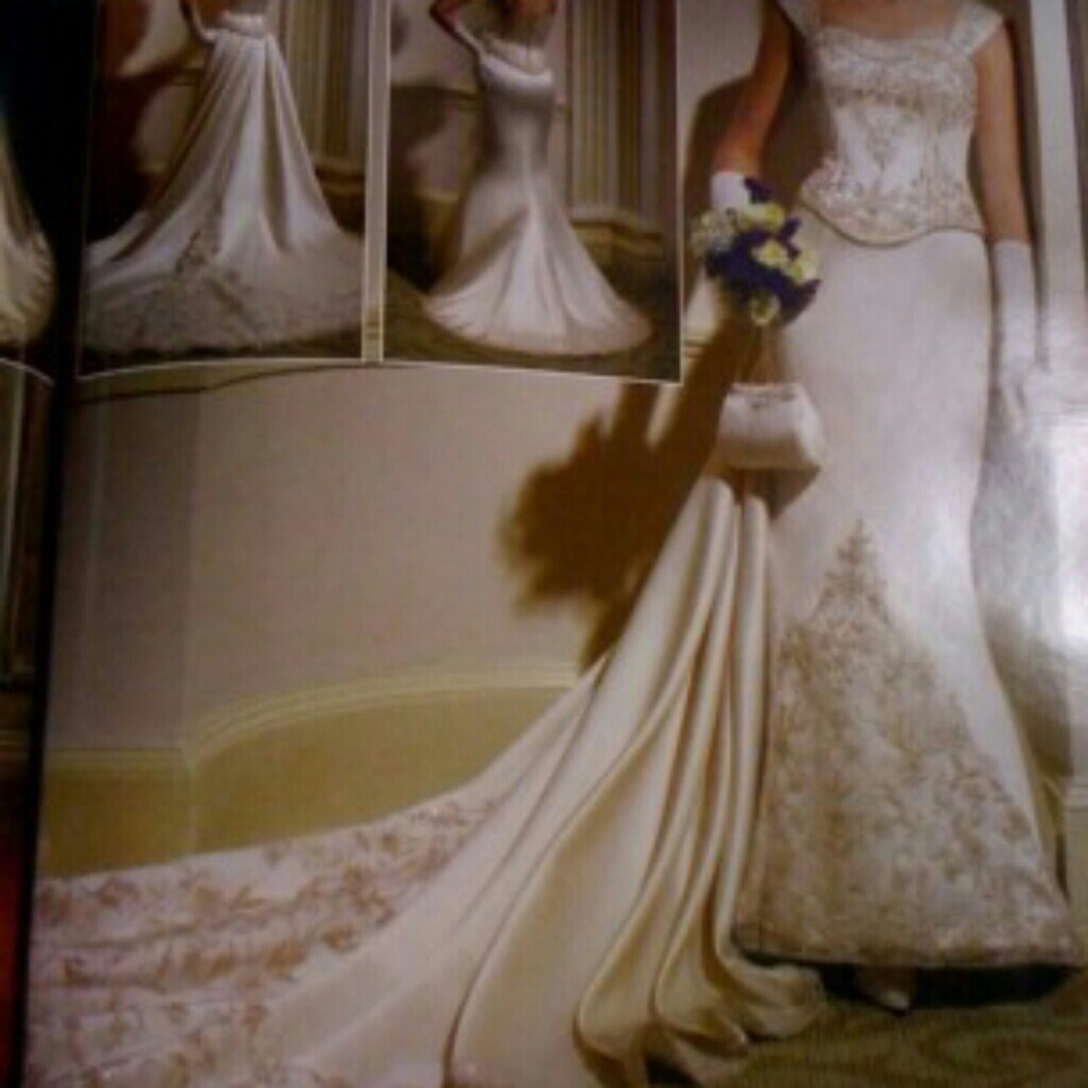 💍💍Mary’s Bridal Wedding Dress w/detachable train